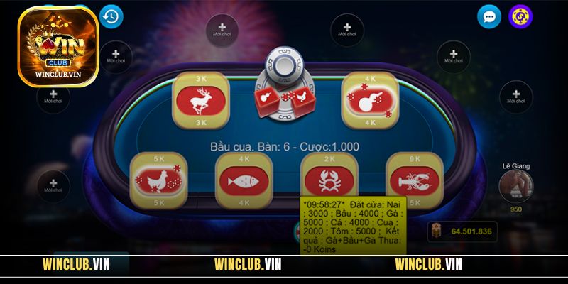 Khái quát chung về siêu phẩm giải trí Bầu Cua Winclub