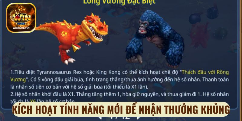Kích hoạt tính năng mới để nhận thưởng khủng