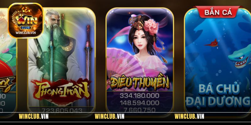 Giới thiệu về danh mục nổ hũ Winclub