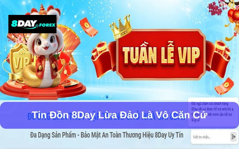 8Day hoạt động Uy tín và Hợp pháp